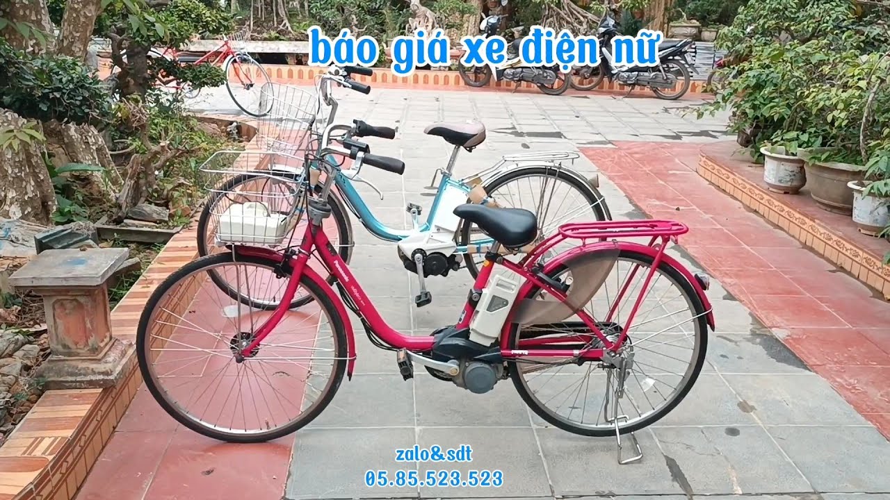 Báo giá xe điện trợ lực nữ 10tr500k miễn ship, zalo&sdt : 05.85.523.523
