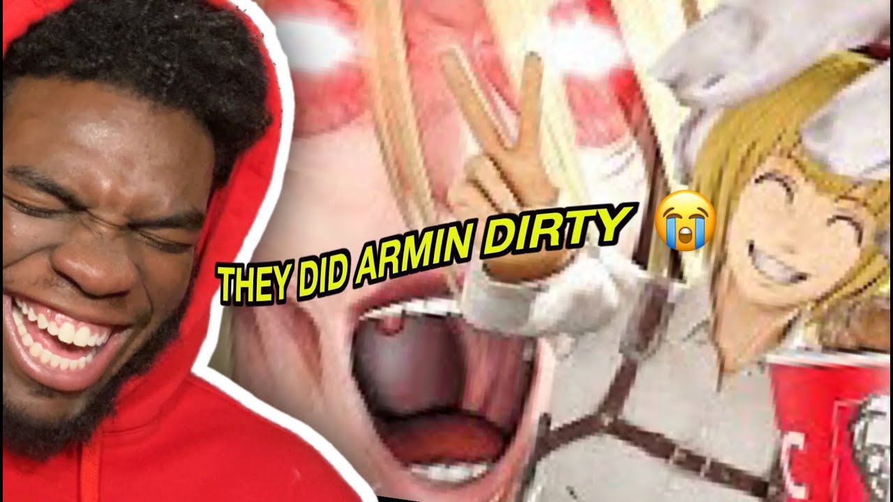 We Roast the Absolute Hell out of Armin... | Reaction (THESE GUYS HAVE ME DYING‼️😭💀)