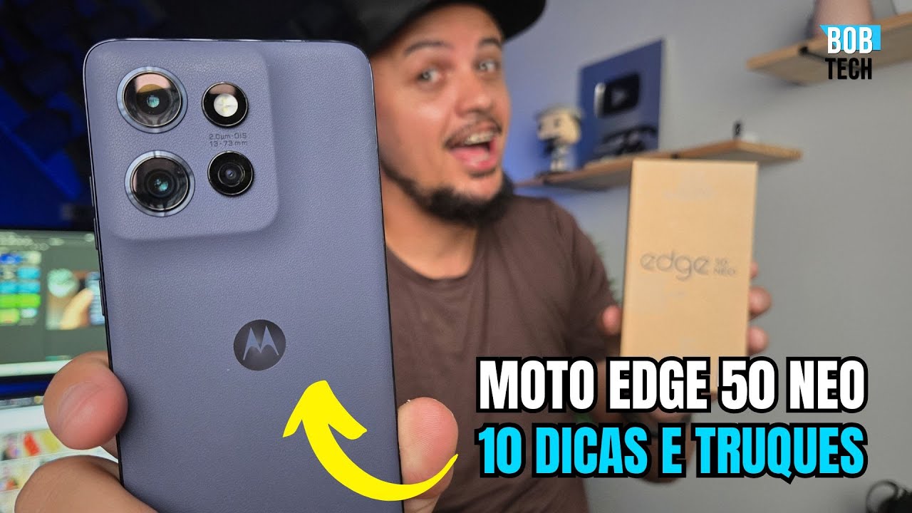 😍 MOTOROLA EDGE 50 NEO - 10 DICAS E TRUQUES