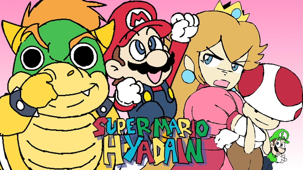 HYADAIN -  SUPER MARIO WORLD WESTERN SHOW (Animated Music Video)