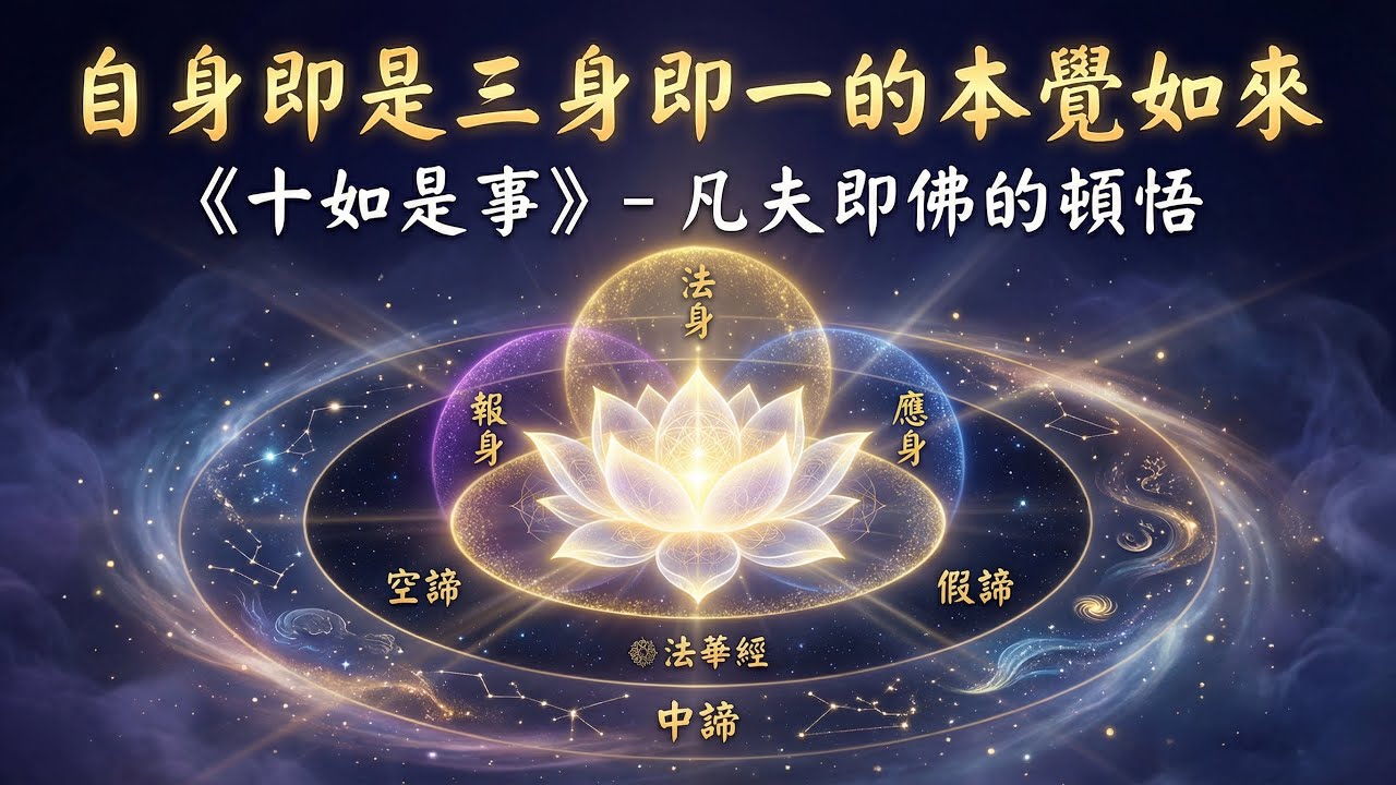 一個被隱藏了兩千年的身份：你其實是「本覺如來」