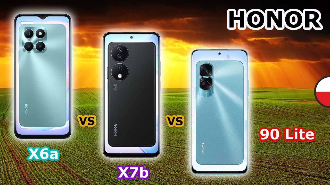 Honor X6a - vs - Honor X7b - vs - Honor 90 Lite