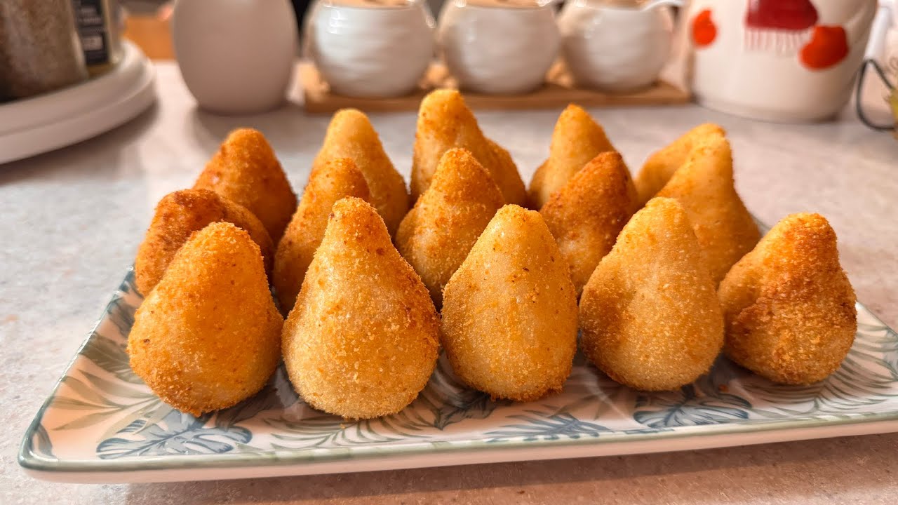 A melhor massa de coxinha sem leite que você vai fazer! 😱✨