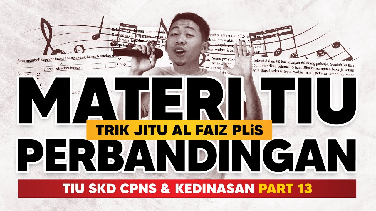 SOAL TIU CPNS DAN KEDINASAN 2025 PERBANDINGAN (AL FAIZ PLIS)
