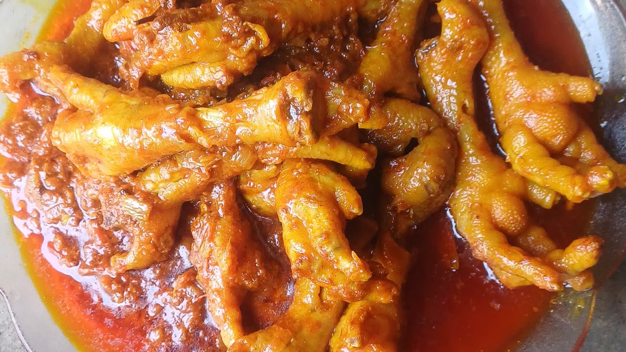 Chicken leg curry recipe(মুরগির পায়ের কারি রেসিপি)