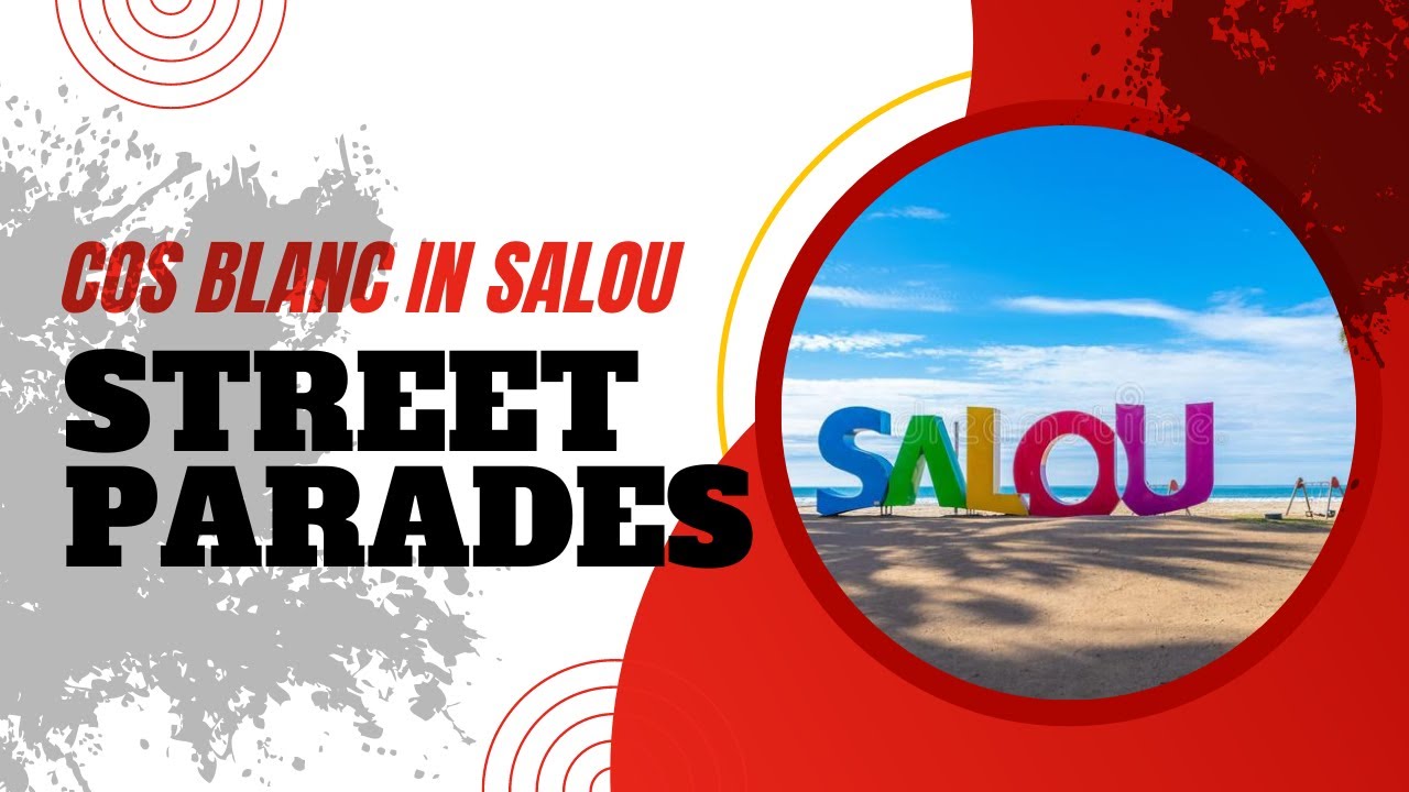 Street Parades in Salou - Daytime 🇪🇸(HD) #cosblanc