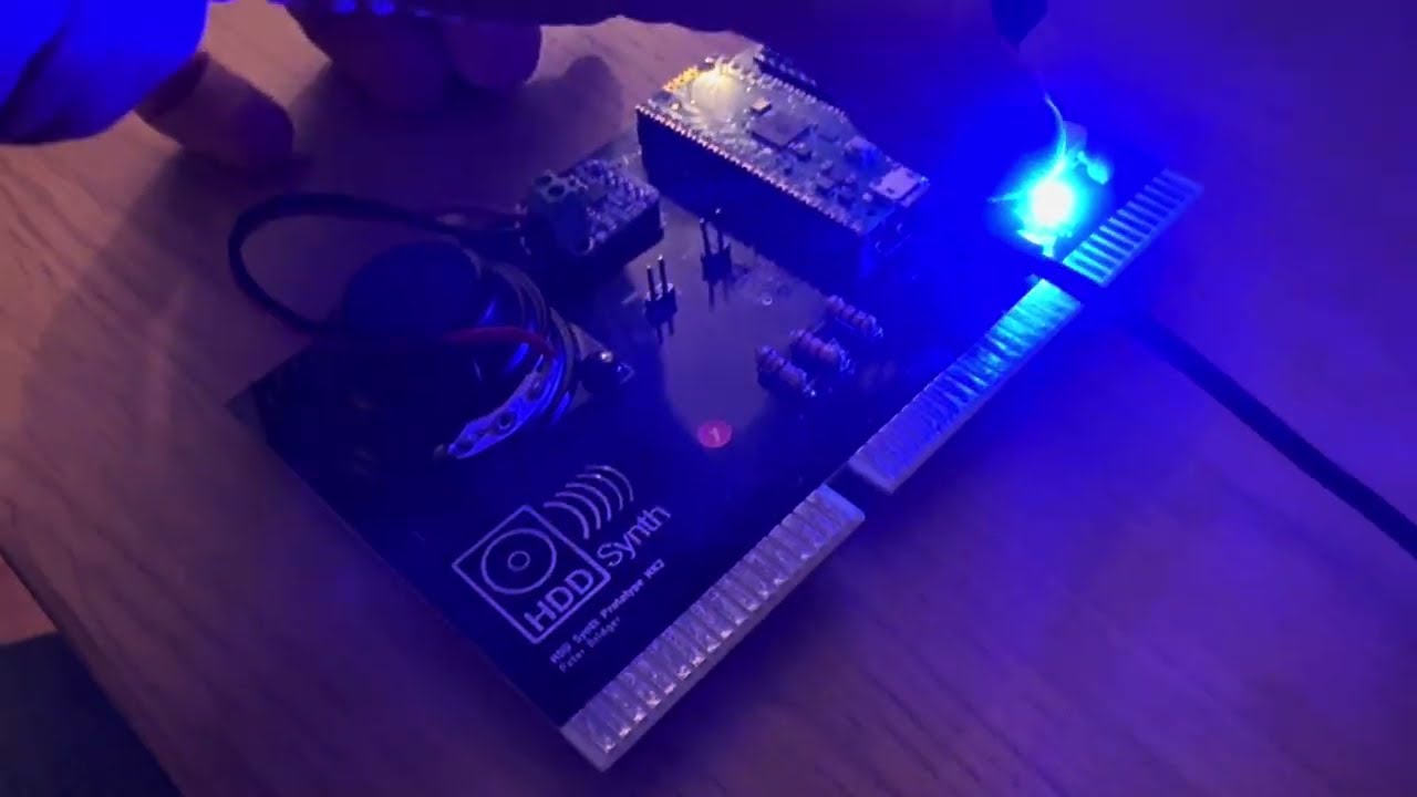 HDD Synth Prototype MKII: Spin down when PC is turned off
