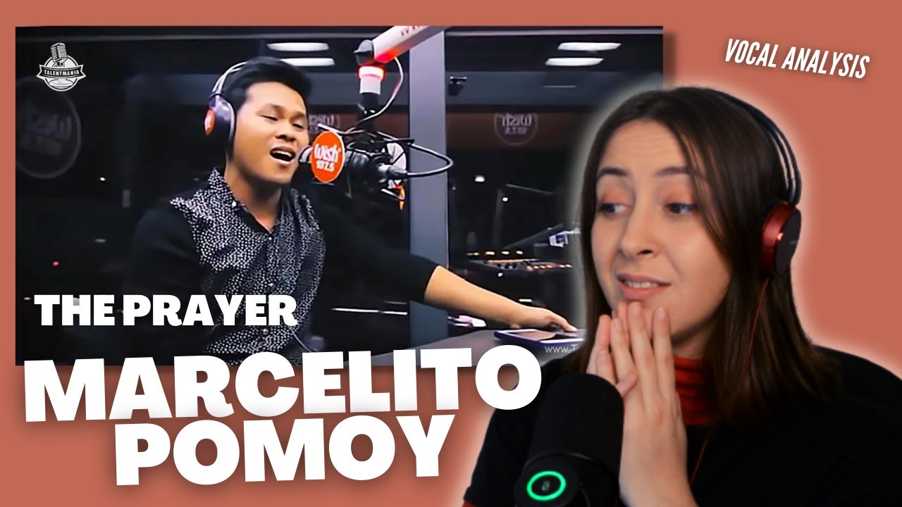 Vocal Coach Reacts to MARCELITO POMOY The Prayer | & Analysis | Jennifer Glatzhofer