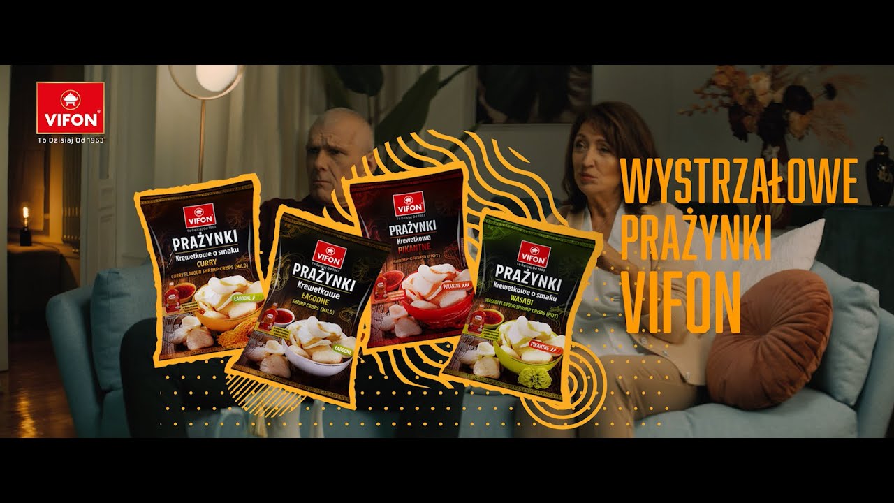Weź to na luźno, weź to na chrupko :) prażynki Vifon #vifon #prażynki #prazynkikrewetkowe