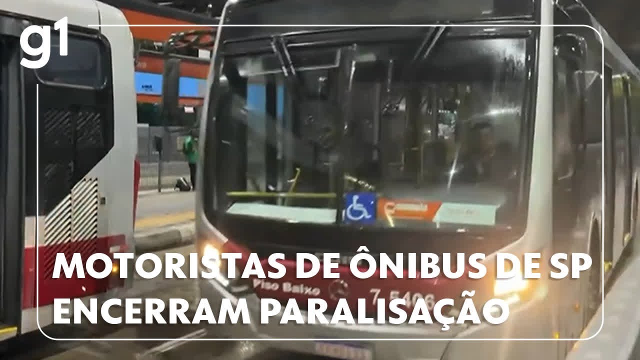 Motoristas de ônibus de SP decidem encerrar paralisação após reunião com Nunes e representantes de e