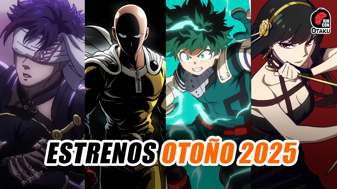 NUEVOS ANIMES OCTUBRE 2025 CONFIRMADOS | Rinc&oacute;n Otaku