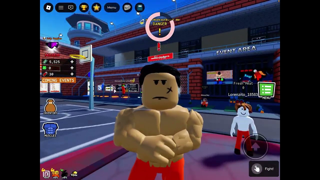 Prison pump on Roblox
