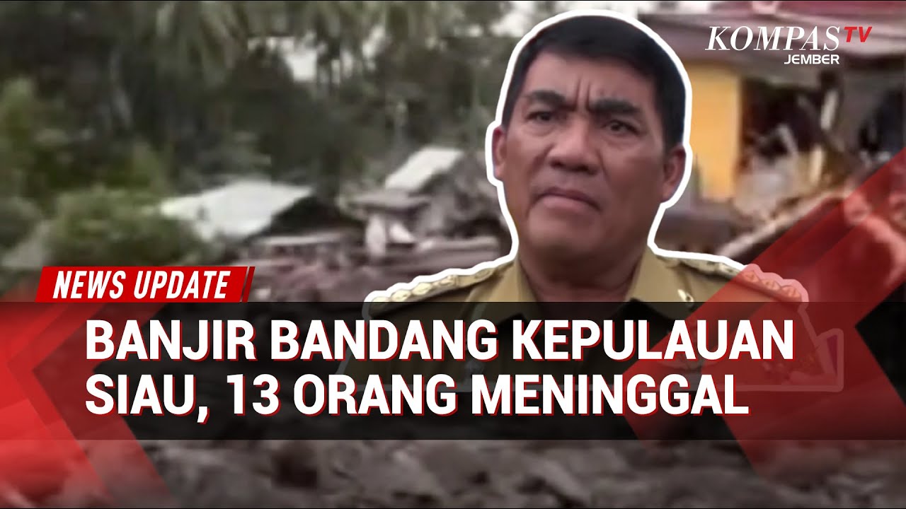 Duka Mendalam! Banjir Bandang Terjang Kepulauan Siau, 13 Orang Meninggal Dunia