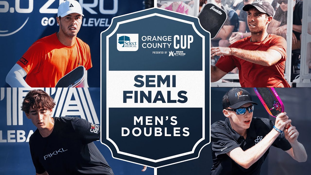 Staksrud/Patriquin v Johnson/Klinger at the Select Medical Orange County Cup