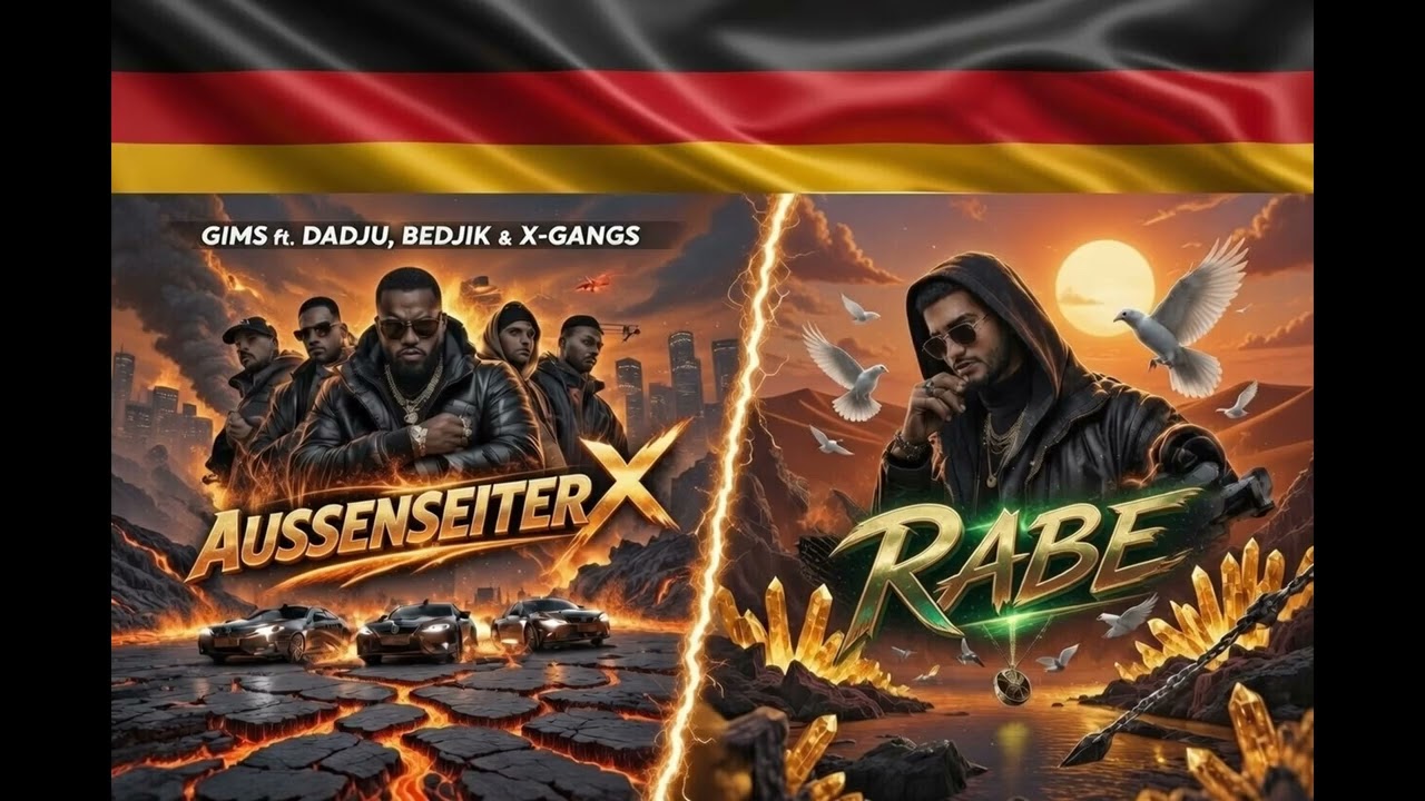 GIMS ft. Dadju, Bedjik & X-Gangs — Outsider x Soolking — Corbeau (Official Music)