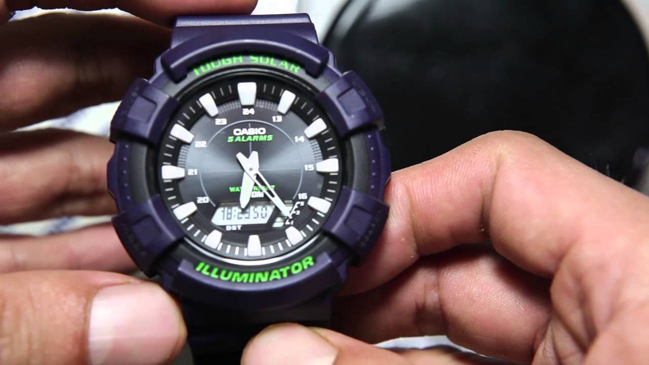 Casio standard AD-S800WH-2A | WITH TOUGH SOLAR
