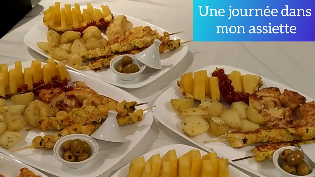 وجبة2 🍽 كل يومين وجبة عشاء أو غذاء 😋أطباق صحية ومتكاملة une journée dans mon assiette