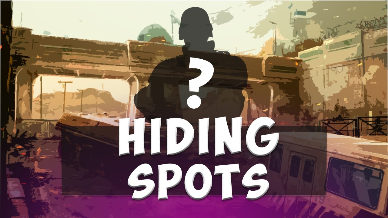 BEST HIDING SPOTS ( Rainbow Six: Siege )