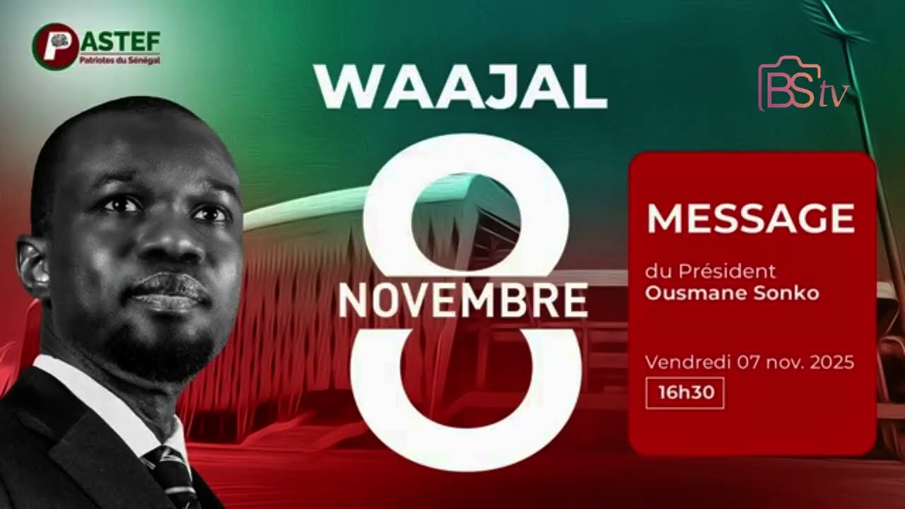 TERA Meeting: Message du Président de PASTEF-Les Patriotes M. Ousmane SONKO