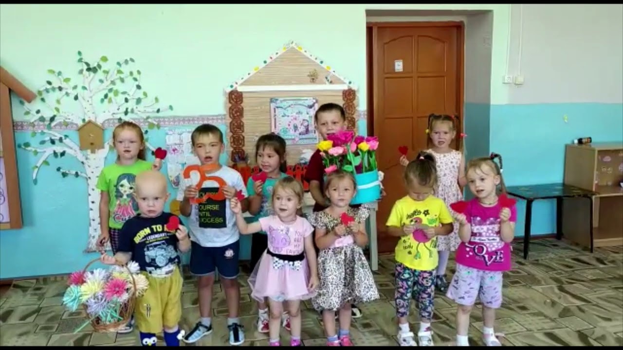 Поздравление от детского сада Сарсак-Омгинского лицея Агрызского района Республики Татарстан