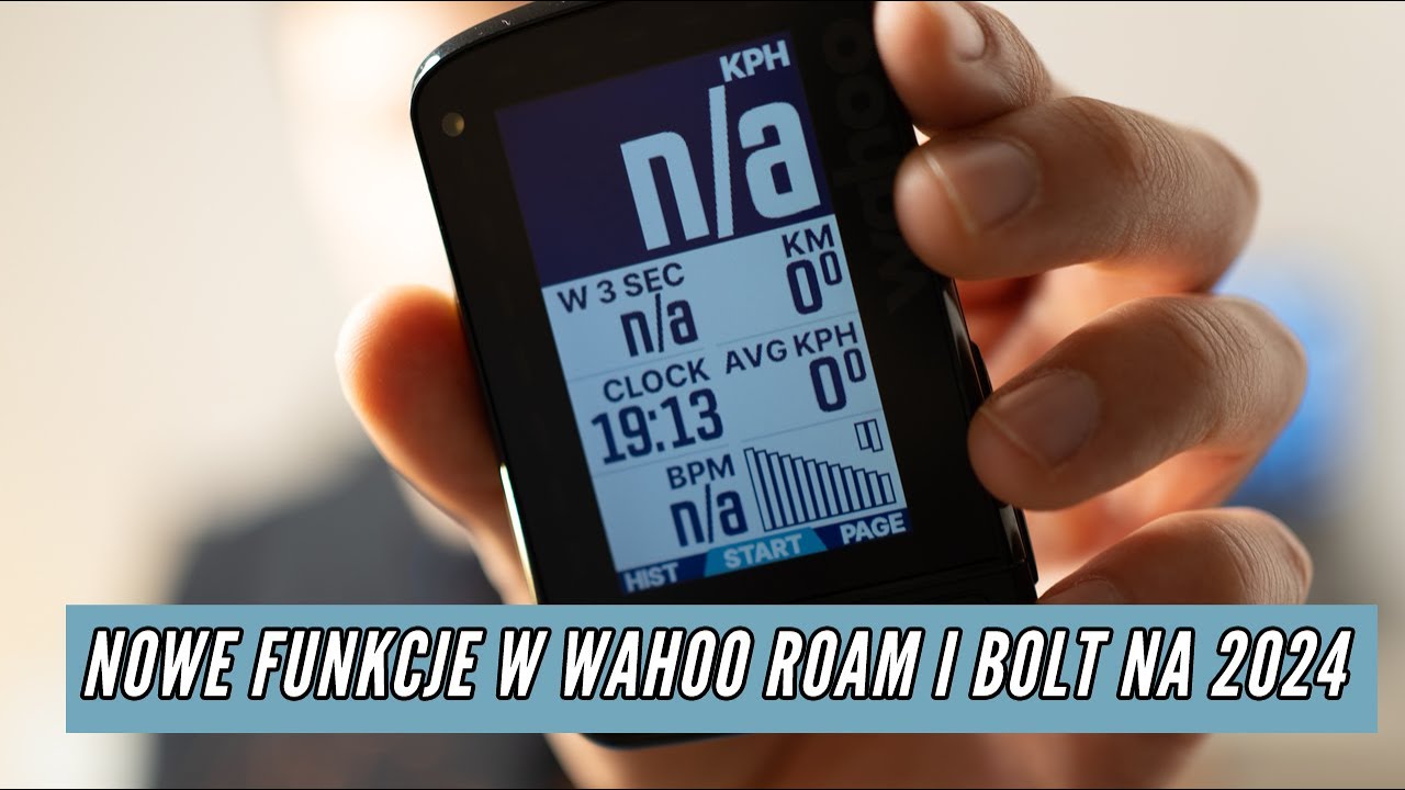 NOWE FUNKCJE W WAHOO ROAM I WAHOO BOLT NA 2024 ROK