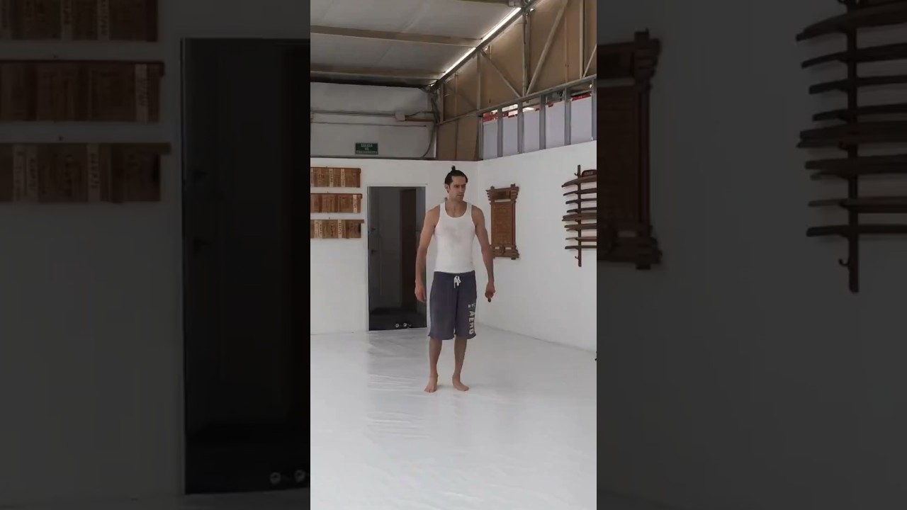 Preparando al actor Alex Durán, para escena de acción en EL DRAGÓN. Aikido México Kihon Dojo.