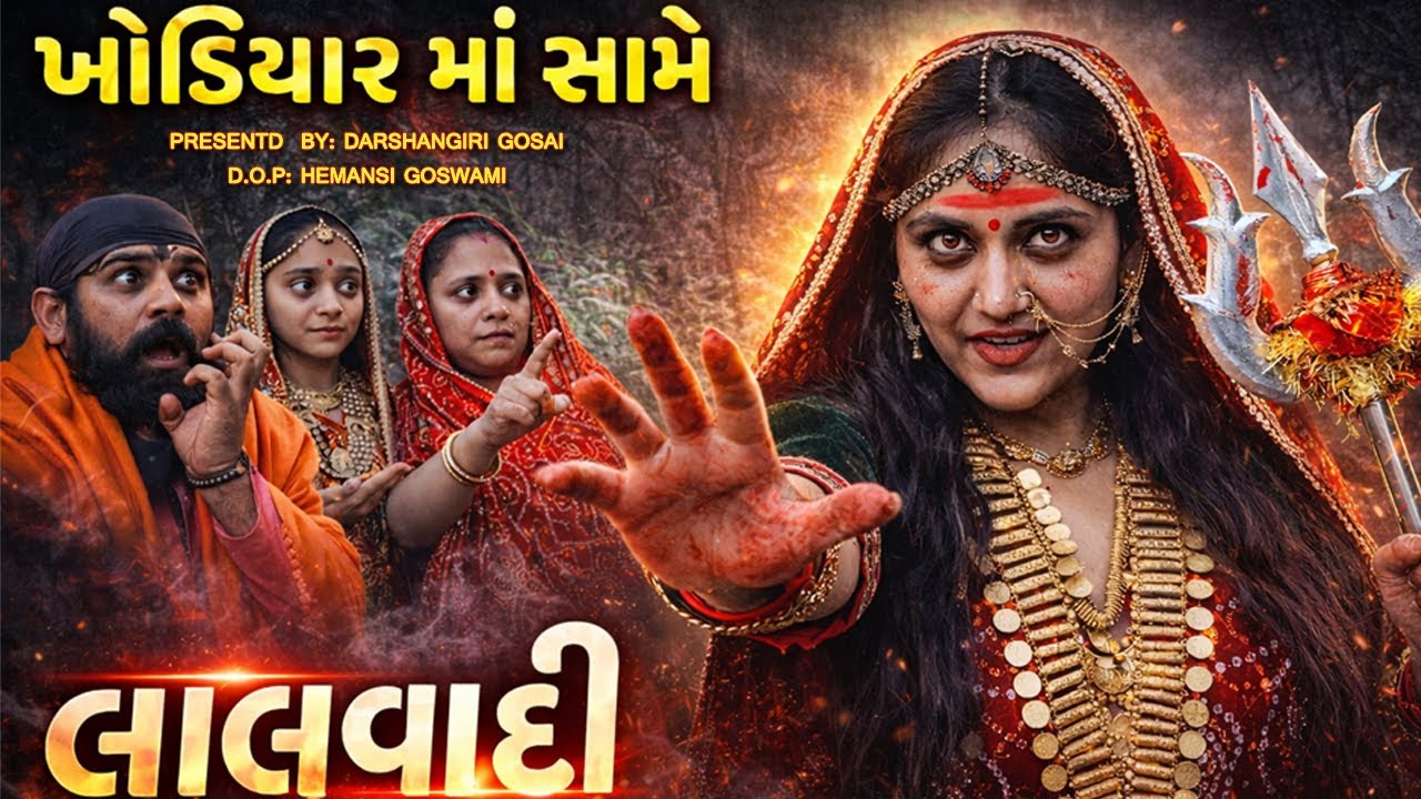 Khodiyar Maa Same Lalvadi! | ખોડીયાર માં સામે લાલવાદી | Gujarati Devotional Story 🙏🔥