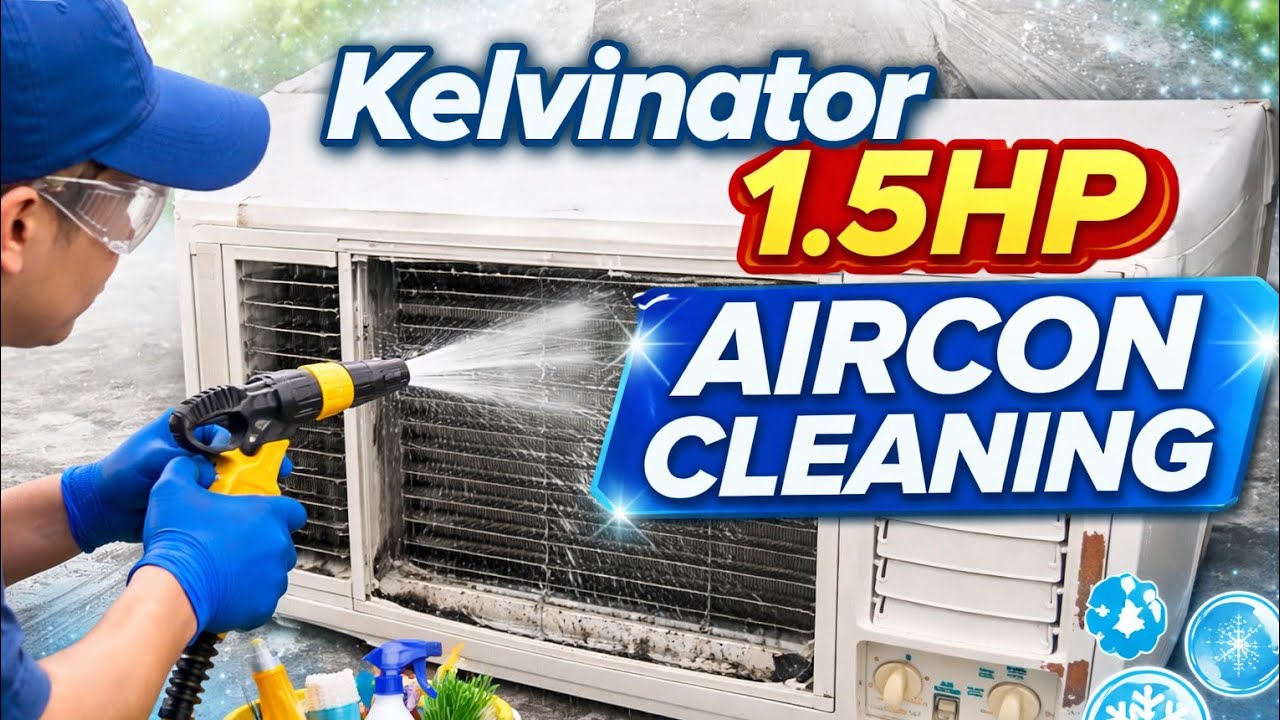 Услуги по чистке и техническому обслуживанию кондиционера Kelvinator мощностью 1,5 л.с. / Повышен...