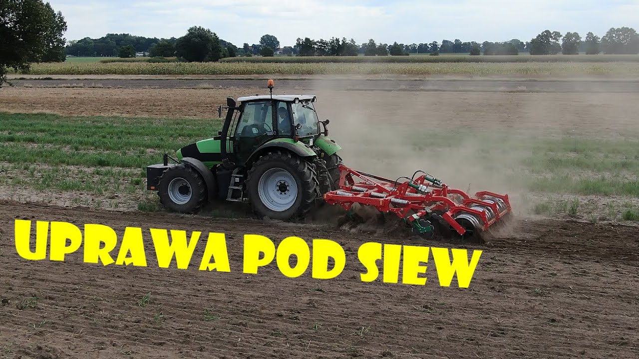 UPRAWA BEZORKOWA POD SIEW🌱SIEW JĘCZMIENIA🌾Agro Dniówka #219😃Agro Kuzyni