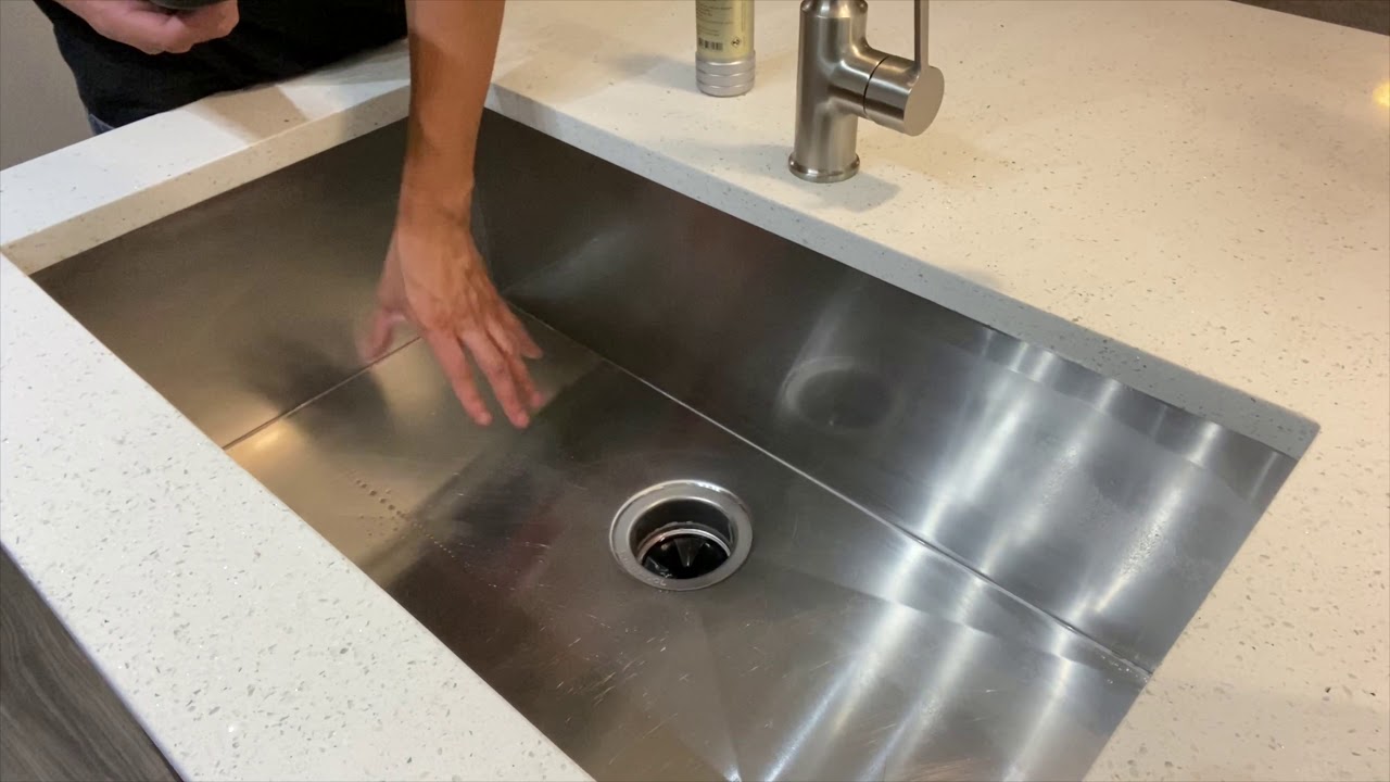 How To Restore a Stainless Steel Sink