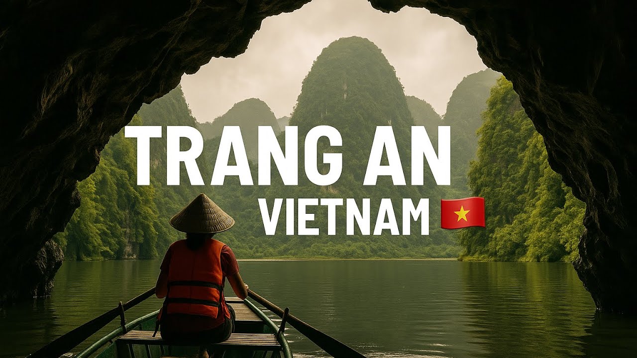 Rowing Through Trang An Caves | Vietnam 🇻🇳 