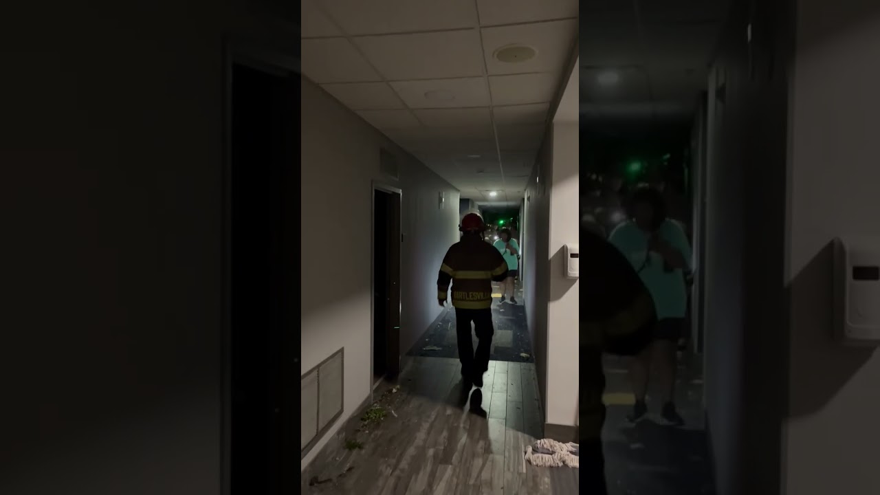 Student Records Moment Tornado Hits Oklahoma Hampton Inn