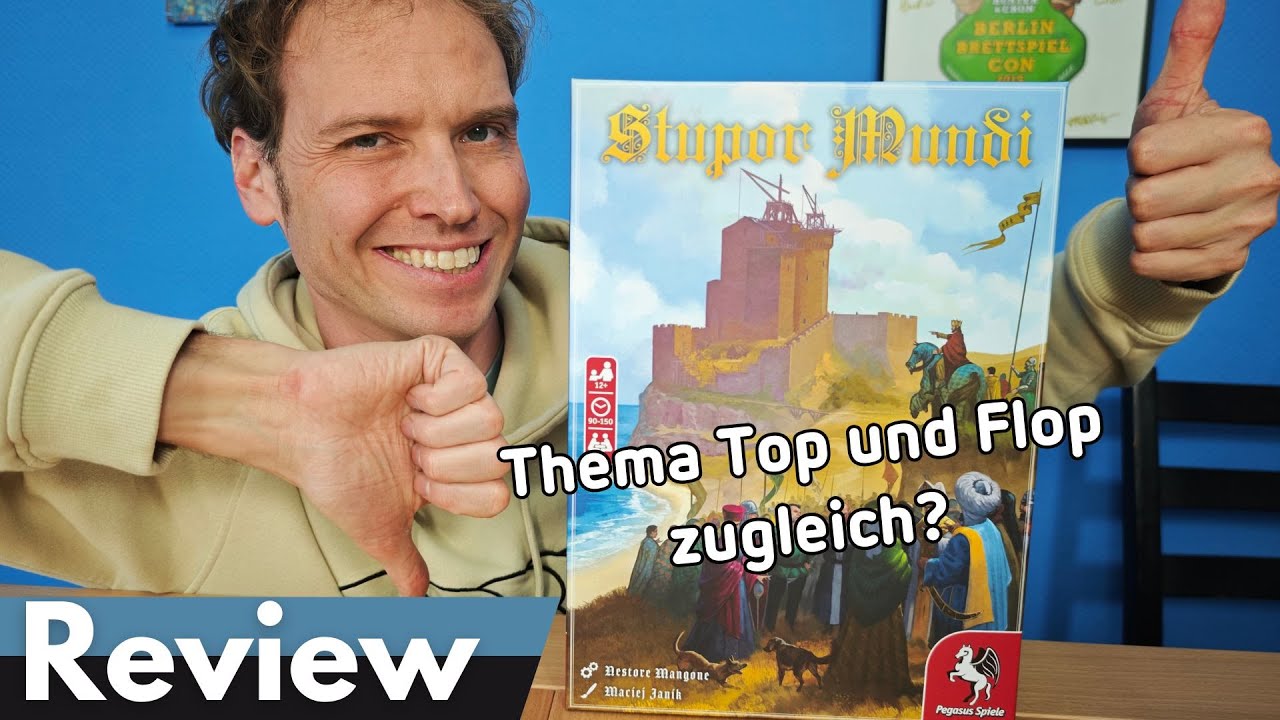 Stupor Mundi – Brettspiel – Review und Regelerklärung