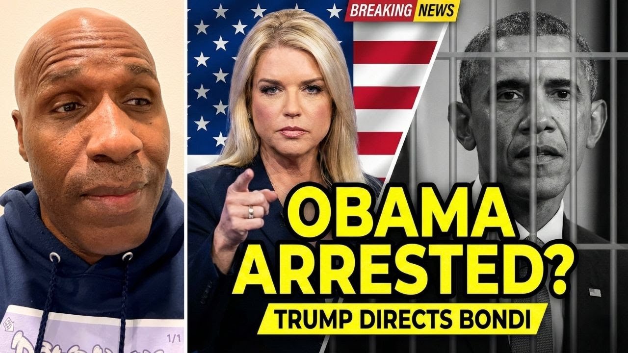 SHOCKING: Trump Orders Pam Bondi to Arrest Obama!