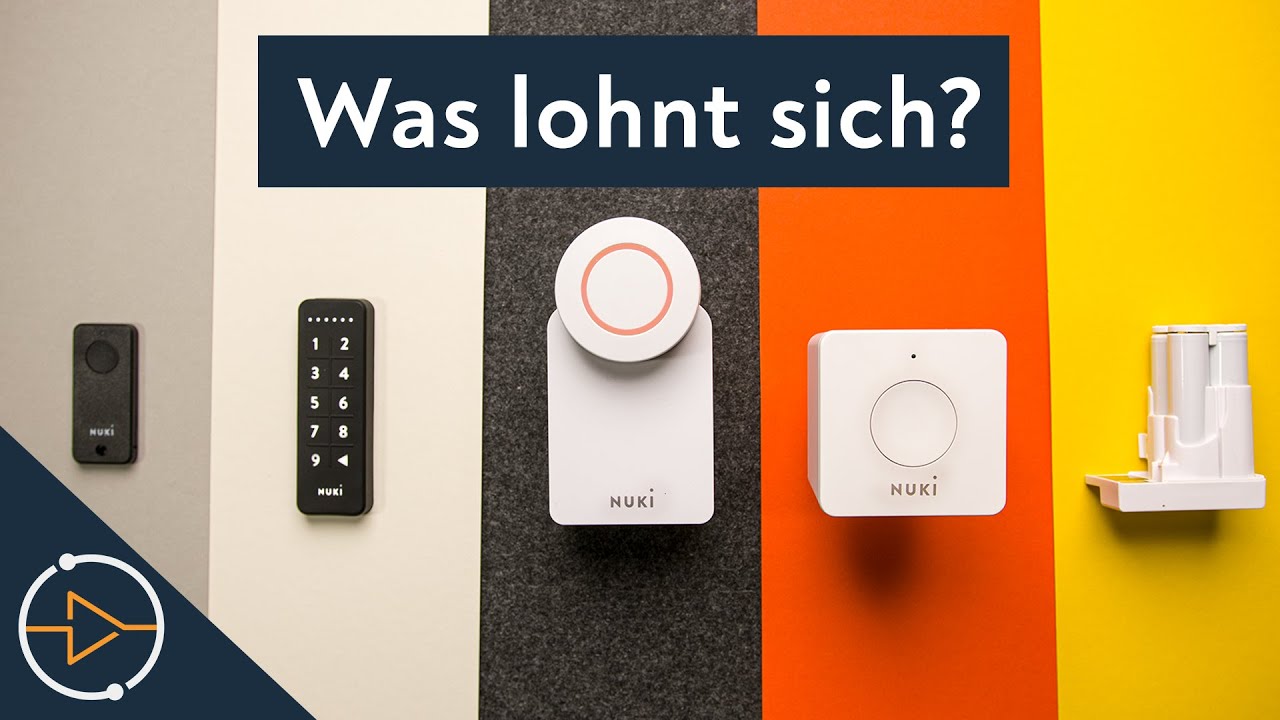 Ich teste jedes Nuki Zubehör! - Nuki Bridge, Opener, Keypad , Tür Sensor & Co