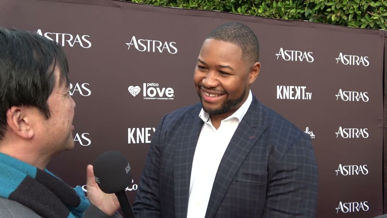 Luke Tennie Carpet Interview at the Astra Awards 2024