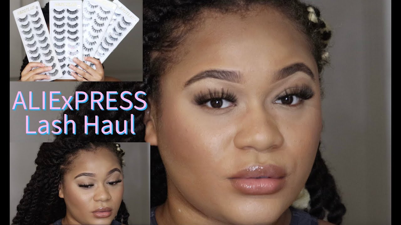 THE BEST AFFORADABLE LASHES EVER!!! | ALIEXPRESS LASH HAUL