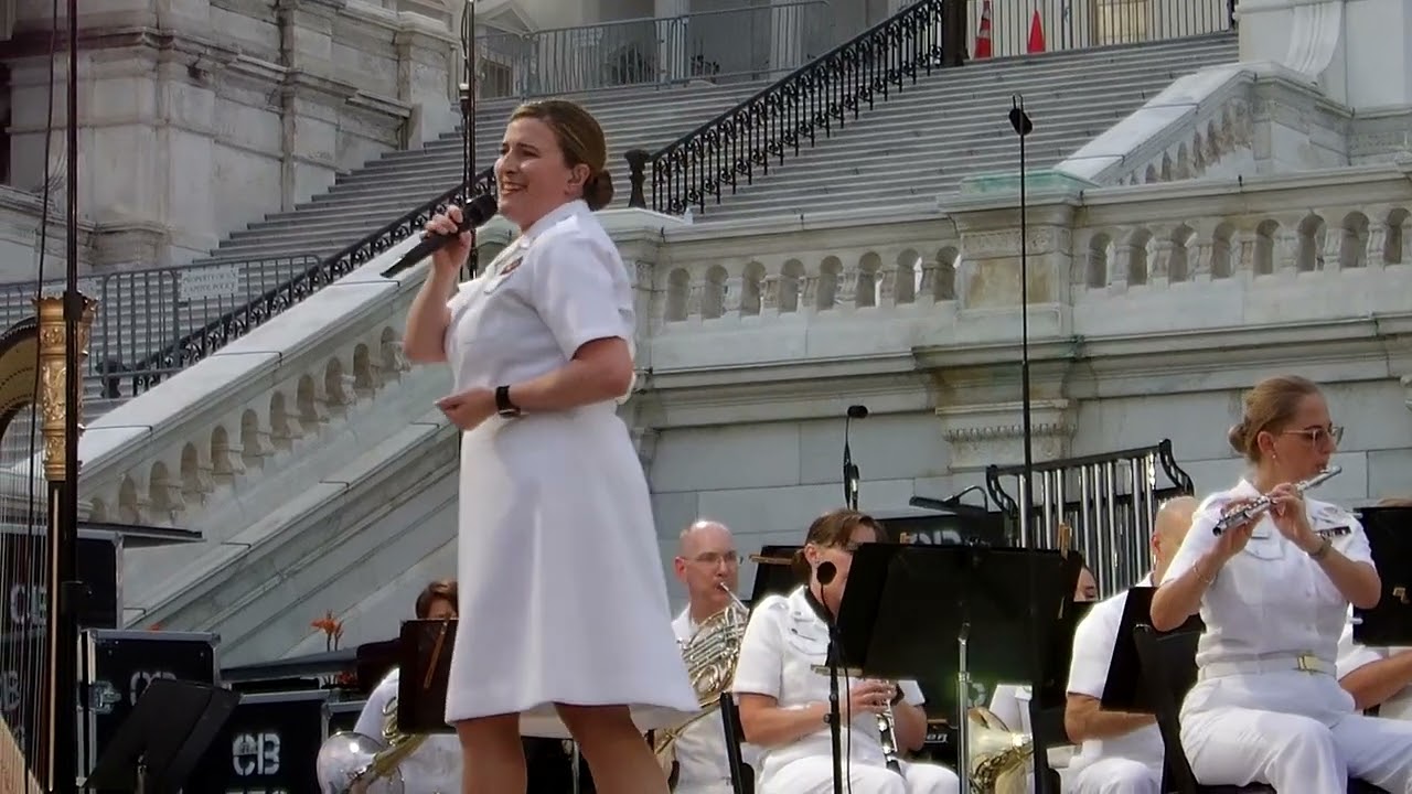 United States Navy Band @ the U.S. Capitol West Terrace. 