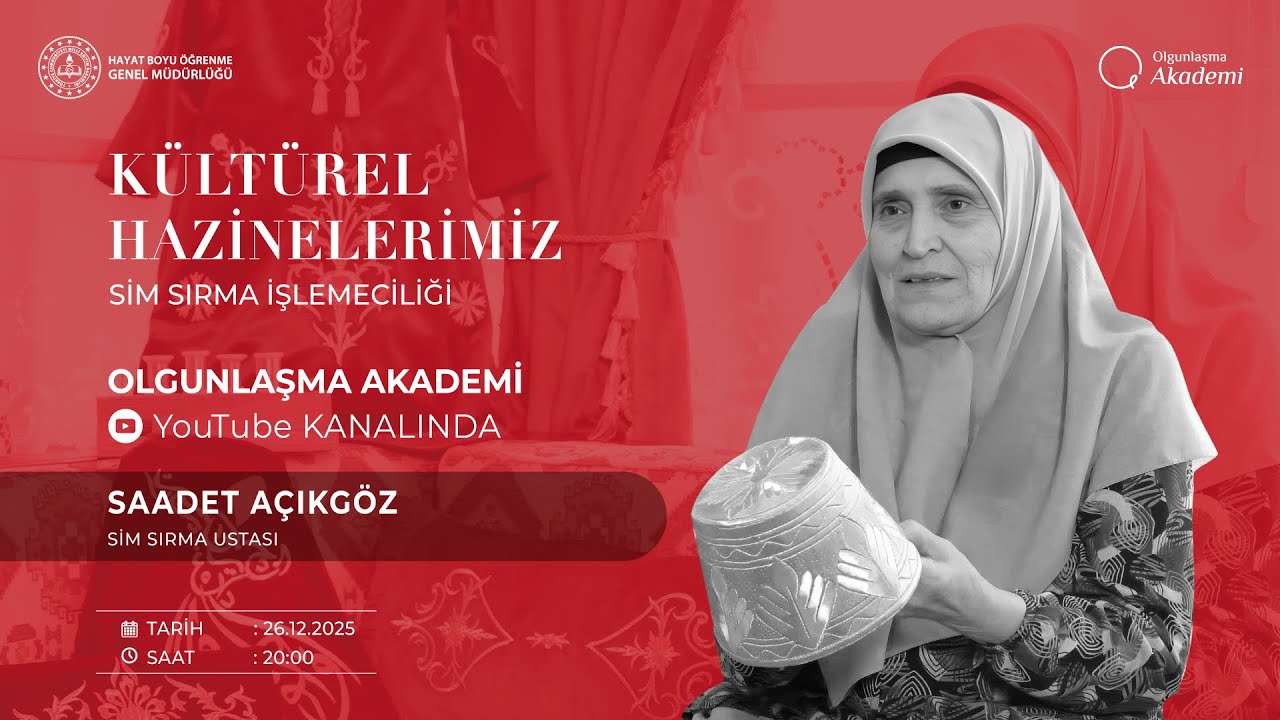 Sim Sırma İşlemeciliği - Saadet Açıkgöz