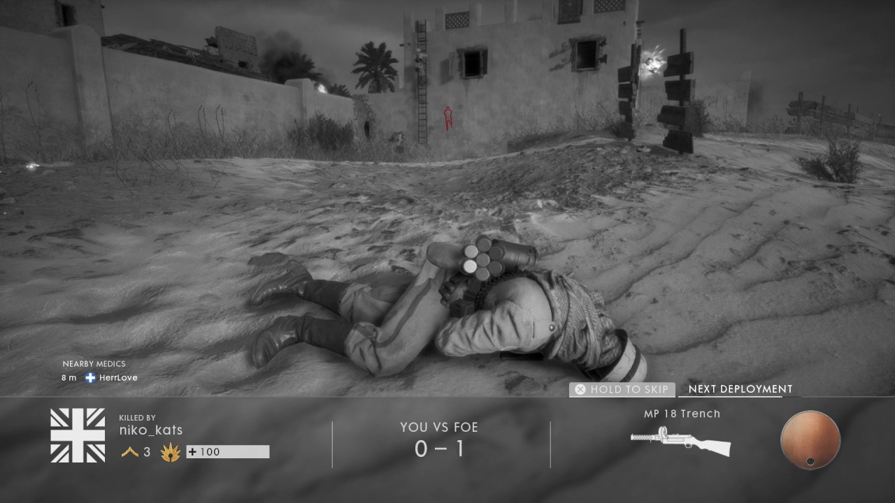 Battlefield 1 - Conquest on Suez Map: Assault Class 