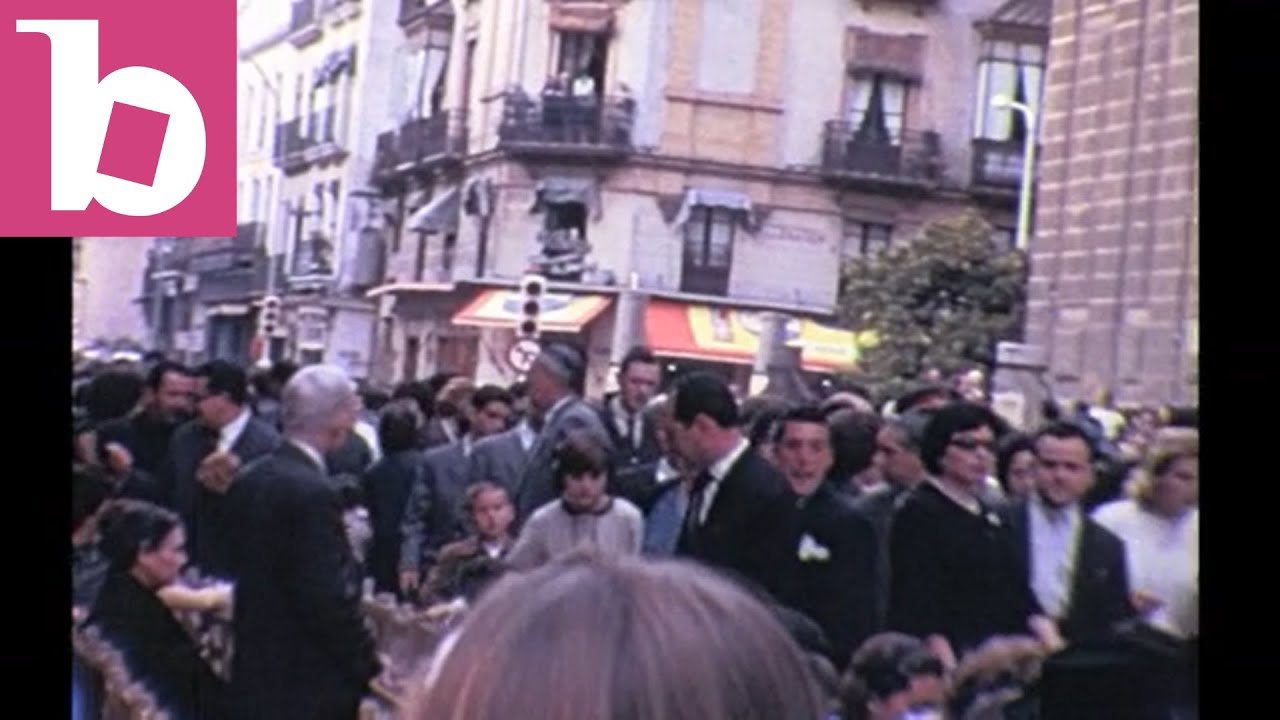 A Capirote Parade in Spain 1962