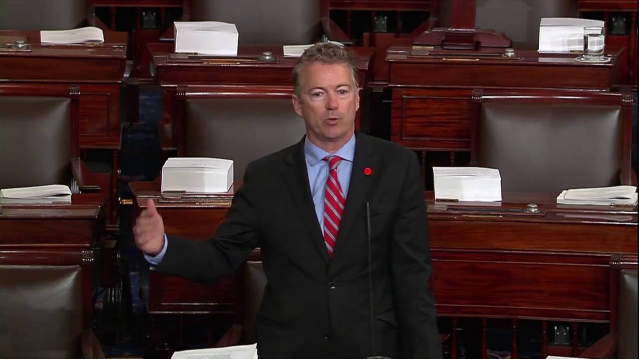 Senator Rand Paul Refuses to Support Legislation Without Reading the Bill.
