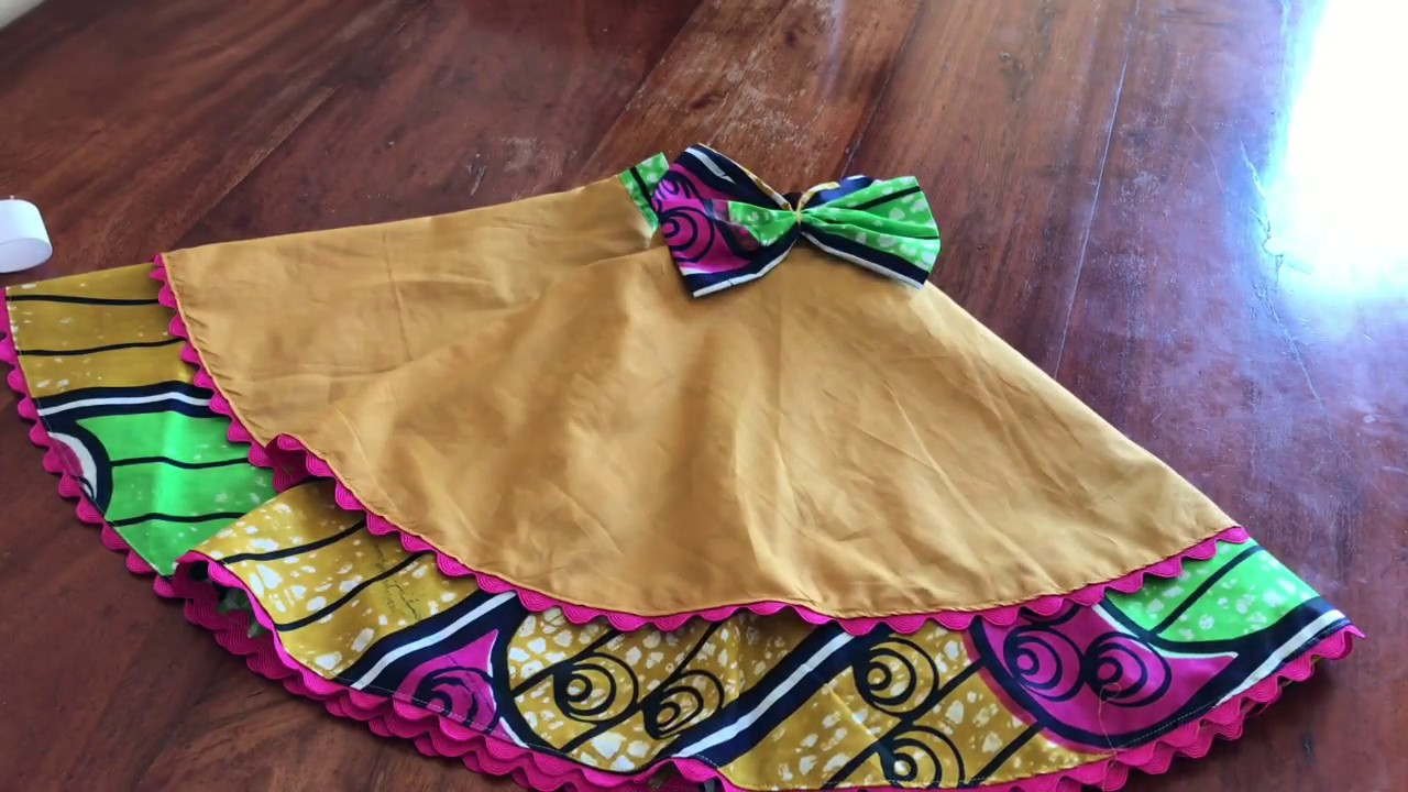 Sewing Tutorial for Beginners: How To Sew A Two Layer Circle Skirt