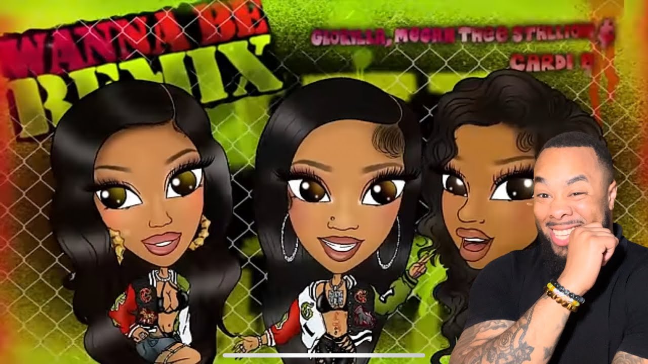 GloRilla – Wanna Be (Remix) (feat. Megan Thee Stallion & Cardi B) (Official Audio) | Reaction