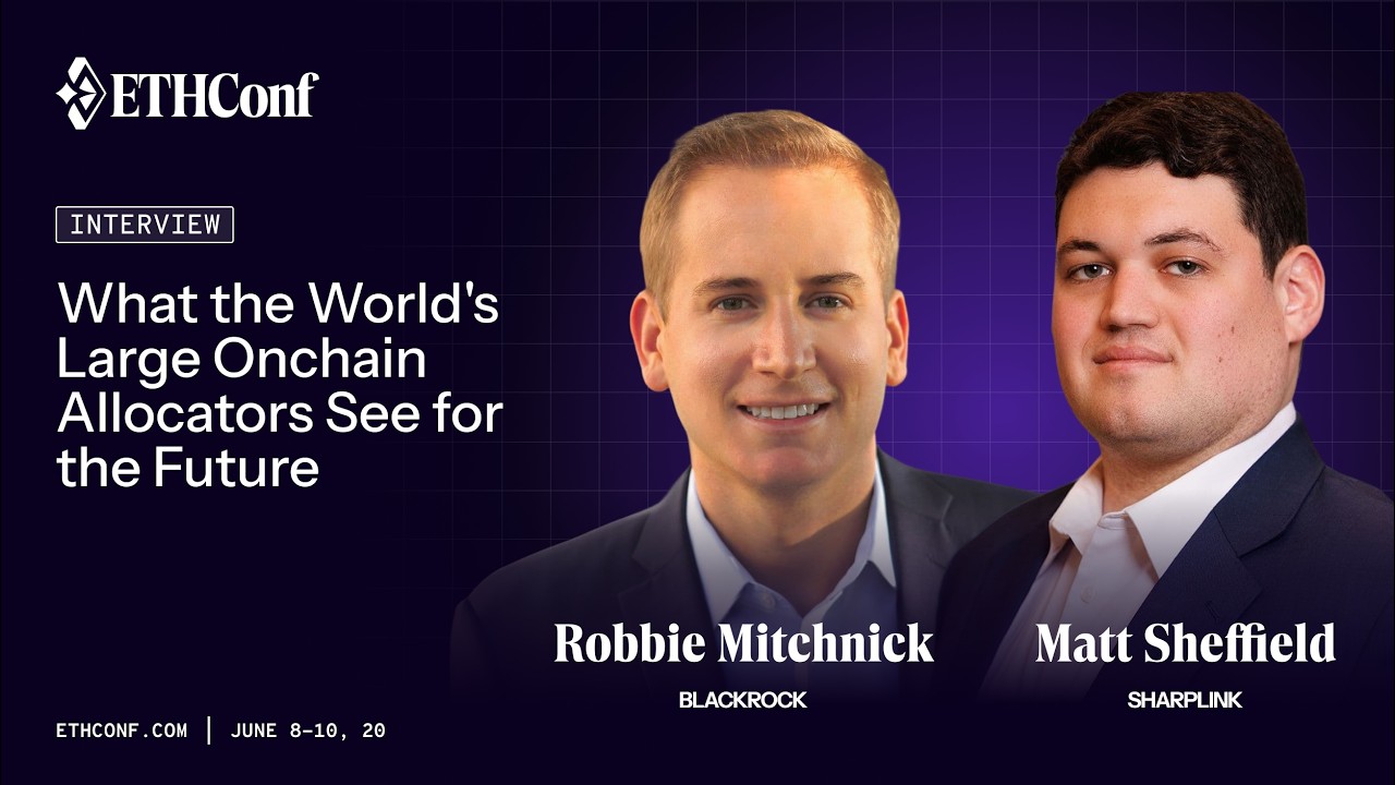 Беседа в неформальной обстановке с Робби Митником (BlackRock) и Мэттом Шеффилдом (SharpLink) на к...