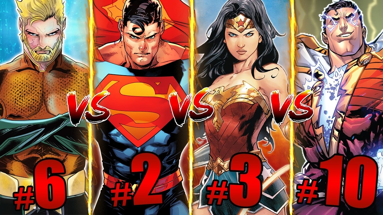 Кто самый физически сильный герой в комиксах DC? | Рейтинг всех героев от самого слабого до самог...
