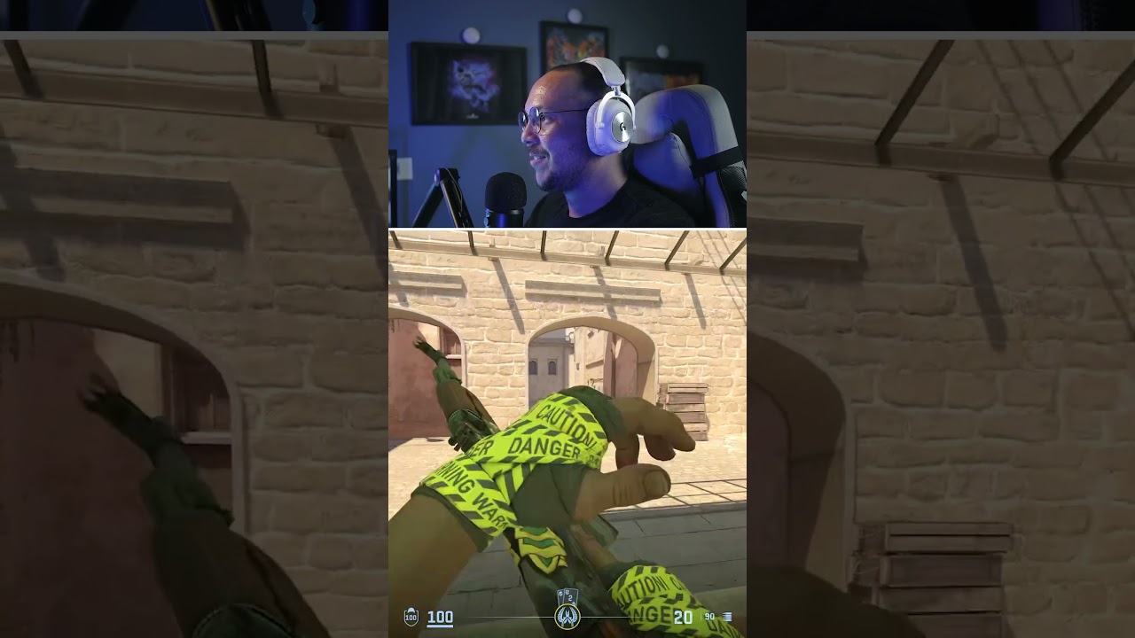 JOGADA NINJA DO ANO ! DEFUSANDO C4 NO 1X3 NO COUNTER-STRIKE 2 ( CS2 ) !