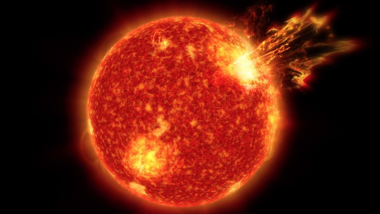 The Faint Young Star Paradox: Solar Storms May Have Been Key to Life on Earth