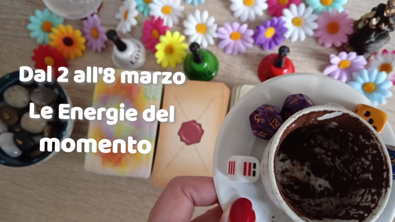 ❤️☕️ Dal 2 all' 8 marzo.  Fondi di CAFFÈ e PREVISIONI TAROCCHI! BELLE ENERGIE #loracolodelgiorno