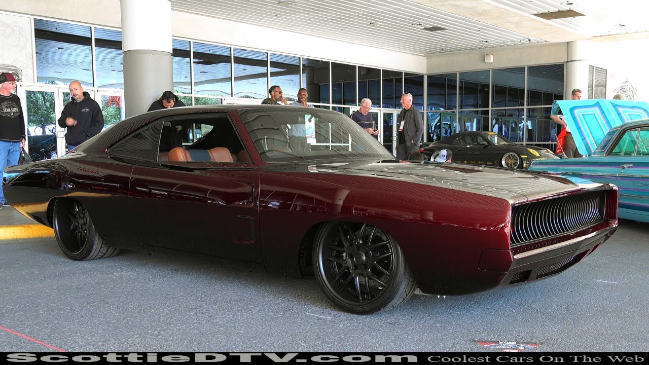 1968 Dodge Charger Hellcat Street Machine The SEMA Show 2022 Las Vegas NV